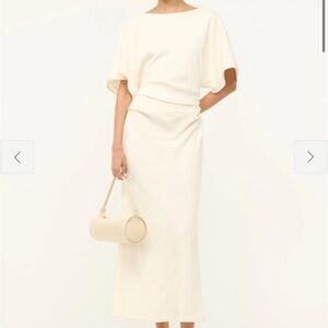 STAUD Amelie Midi Dress